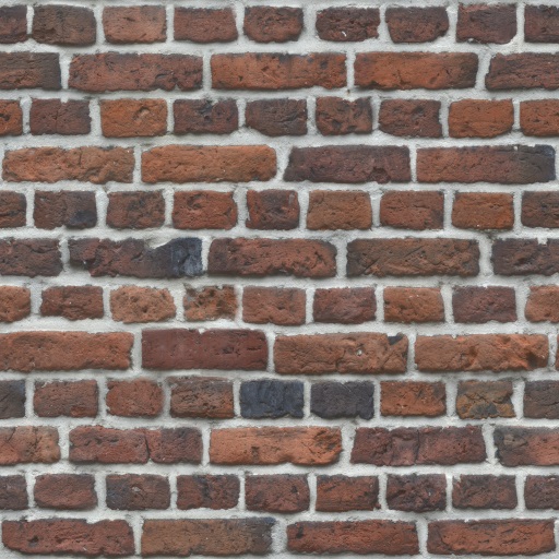 Cihlová zeď z https://cc0textures.com/view?id=Bricks023