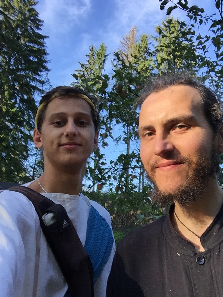 Selfie s místním obyvatelem z jiného úhlu