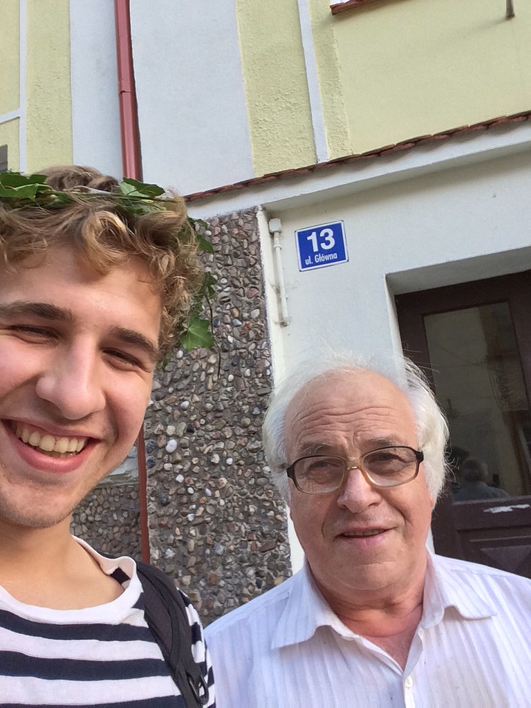Selfie s místním obyvatelem
