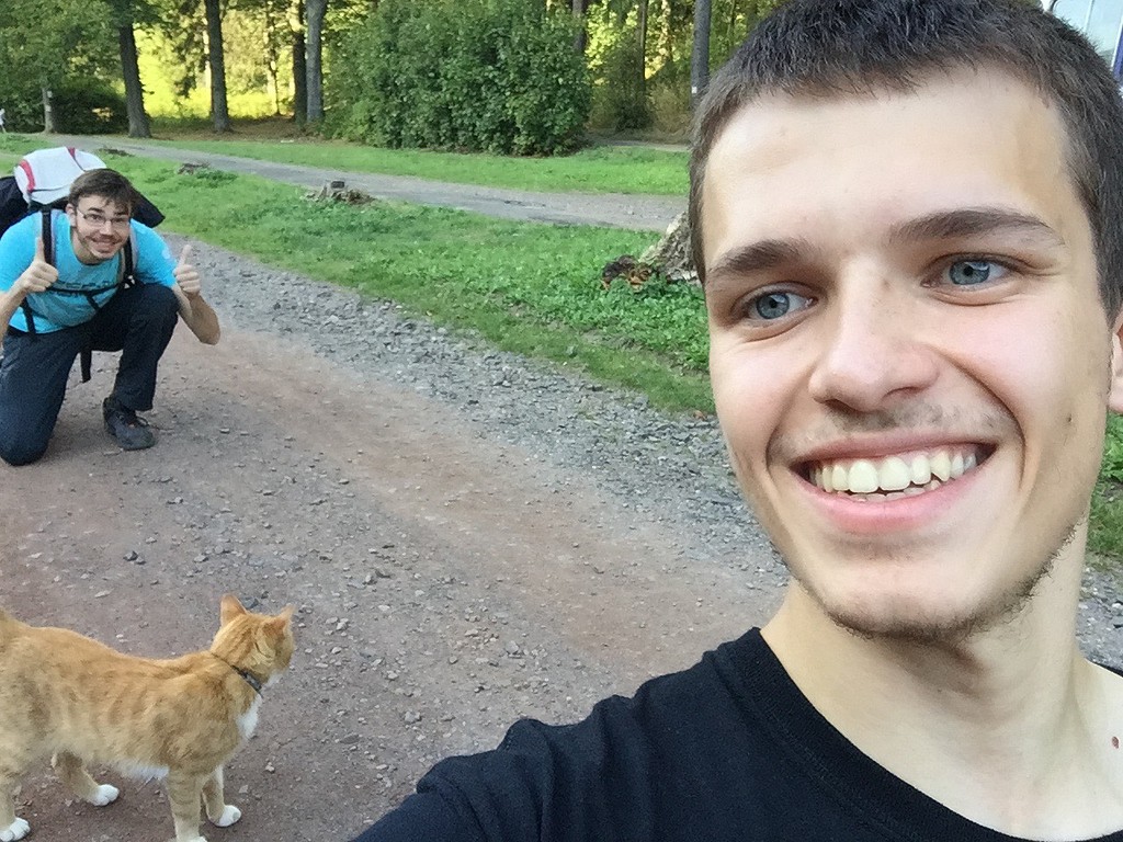 Selfie s živým zvířetem